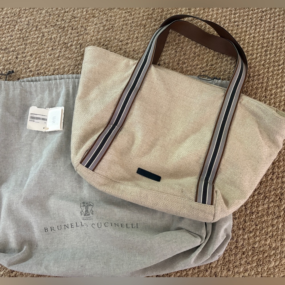 Brunello Cucinelli Travel Bag (Retailed $1595!) - excellence condition